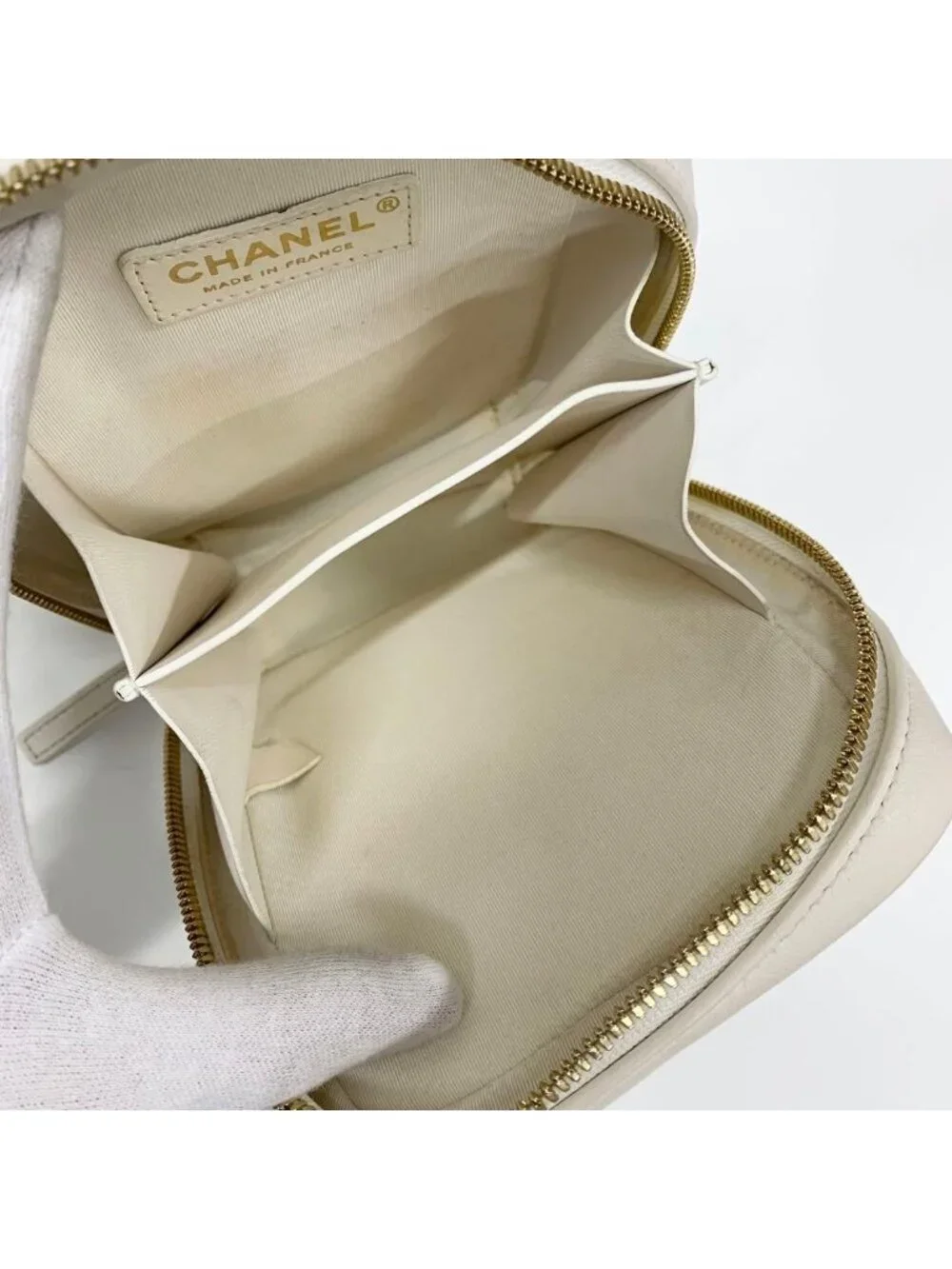 Chanel CC Logo Quilted 2-Way Shoulder Bag